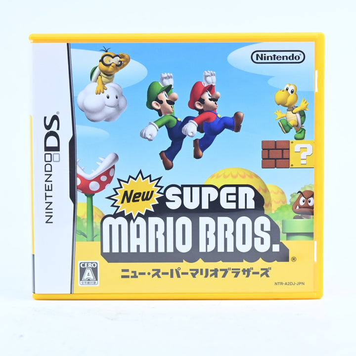 New Super Mario Bros - Nintendo DS Game - NTSC-J + Manual - FREE POST!