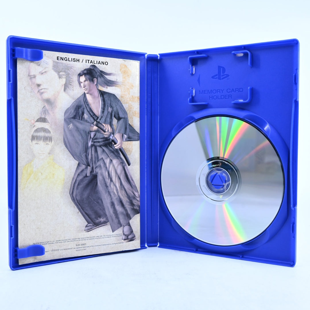 Way of the Samurai - Sony Playstation 2 / PS2 Game + Manual - PAL - MINT DISC!