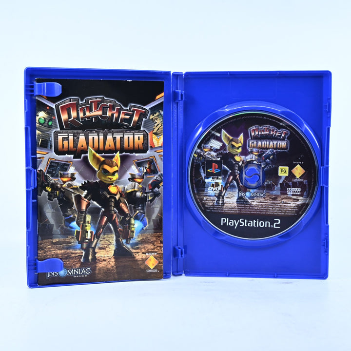 Ratchet Gladiator - Sony Playstation 2 / PS2 Game + Manual - PAL - MINT DISC!