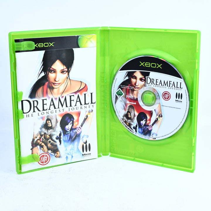 Dreamfall: The Longest Journey - Original Xbox Game + Manual - PAL - MINT DISC!