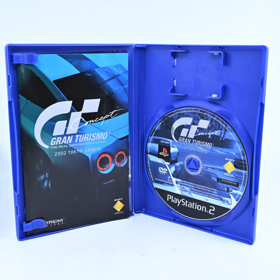 Gran Turismo Concept 2002 Tokyo-Geneva - Sony Playstation 2 / PS2 Game + Manual