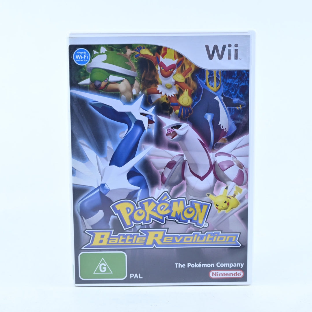 Pokemon Battle Revolution - Nintendo Wii Game + Manual - PAL - MINT DISC!