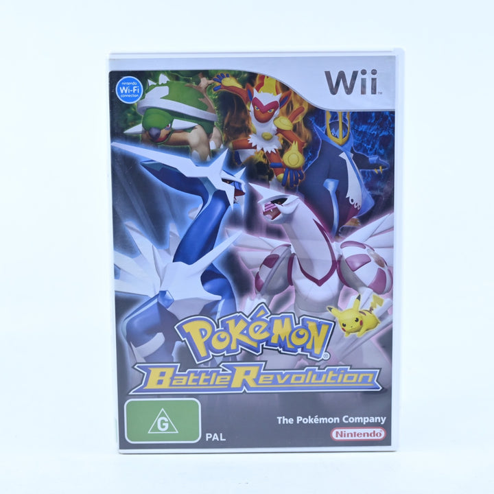 Pokemon Battle Revolution - Nintendo Wii Game + Manual - PAL - MINT DISC!