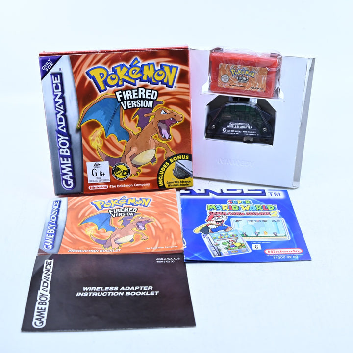 Pokemon FireRed Version - Nintendo Gameboy Advance / GBA Boxed Game - PAL
