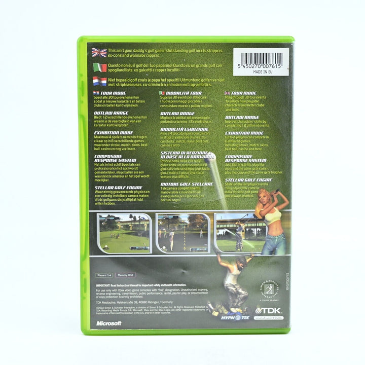 Outlaw Golf - Original Xbox Game + Manual - MINT DISC!