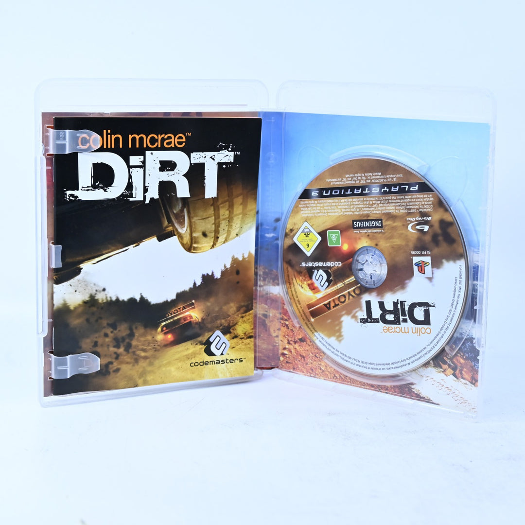 Colin McRae: DiRT - Sony Playstation 3 / PS3 Game + Manual - MINT DISC!