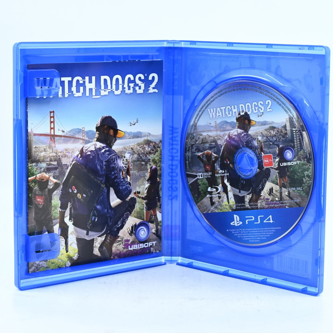 Watch Dogs 2 - Sony Playstation 4 / PS4 Game - FREE POST!
