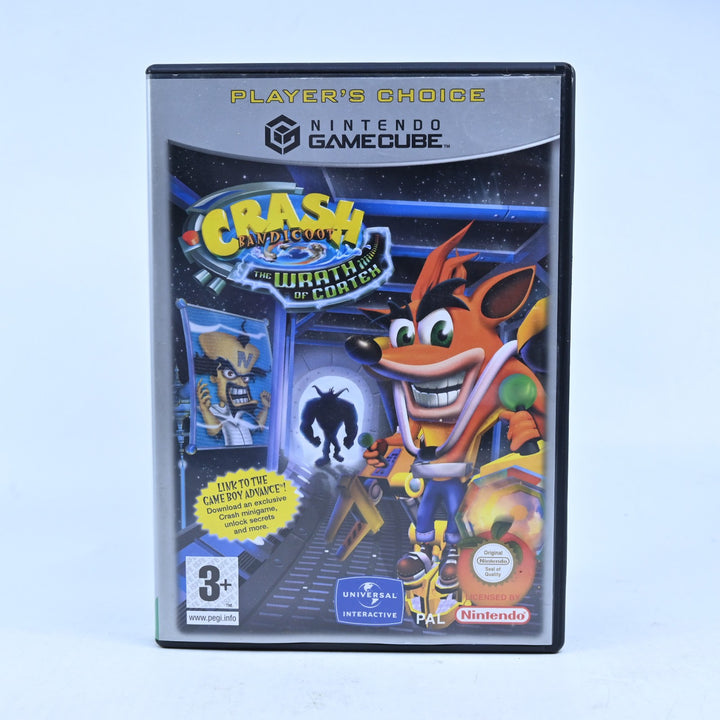 Crash Bandicoot: The Wrath of Cortex - Nintendo Gamecube Game + Manual - PAL