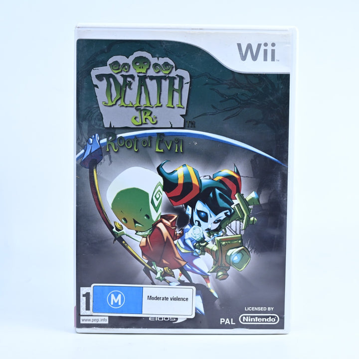 Death Jr. Root of Evil - Nintendo Wii Game + Manual - MINT DISC!