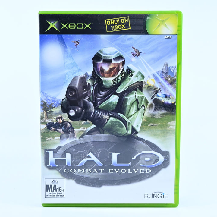 Halo: Combat Evolved - Original Xbox Game + Manual - PAL - MINT DISC!