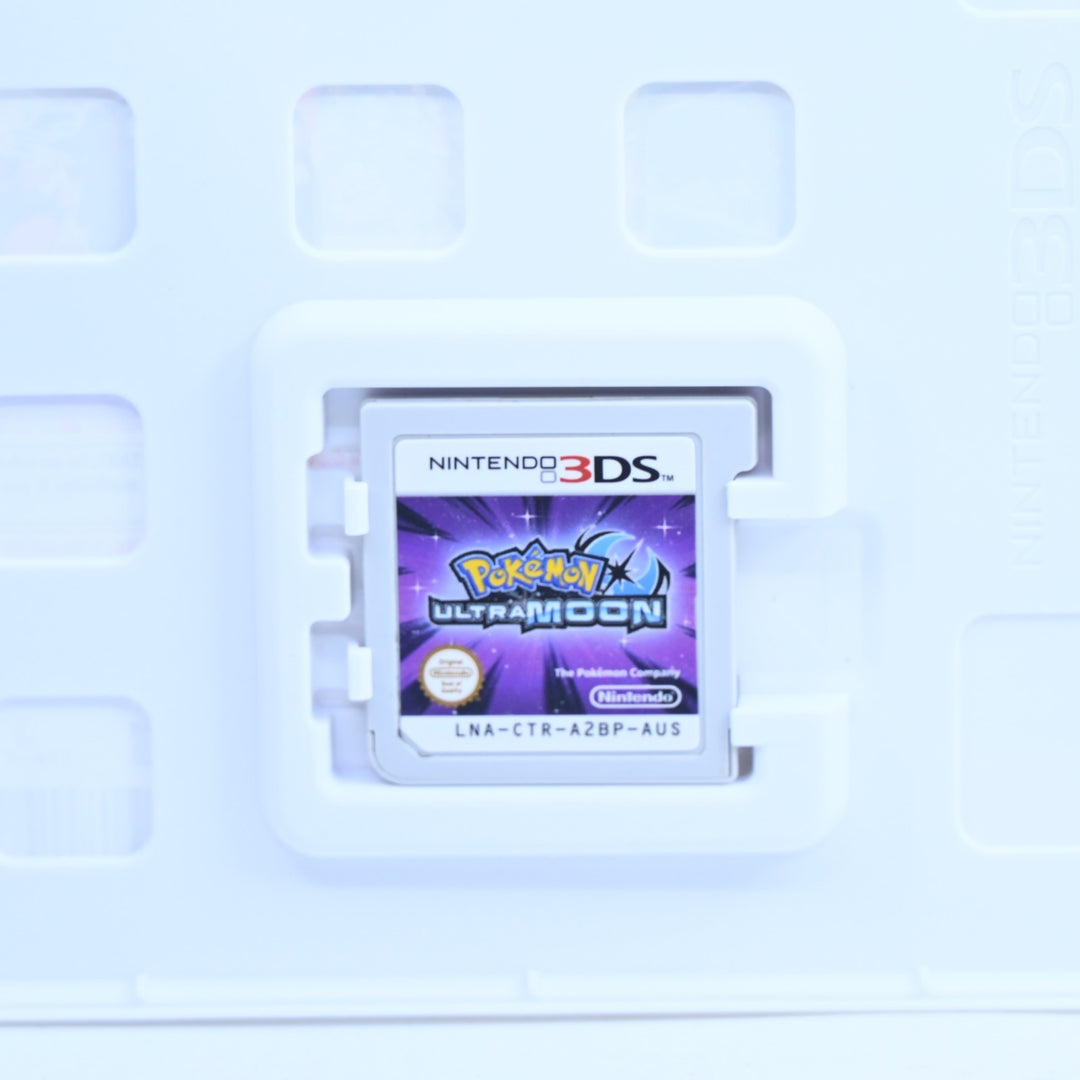Pokemon Ultra Moon - Nintendo 3DS Game - PAL + Manual + Steelbook