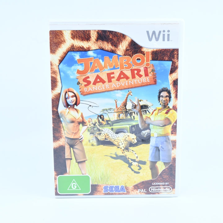 Jambo! Safari Ranger Adventure - Nintendo Wii Game + Manual - PAL - MINT DISC!