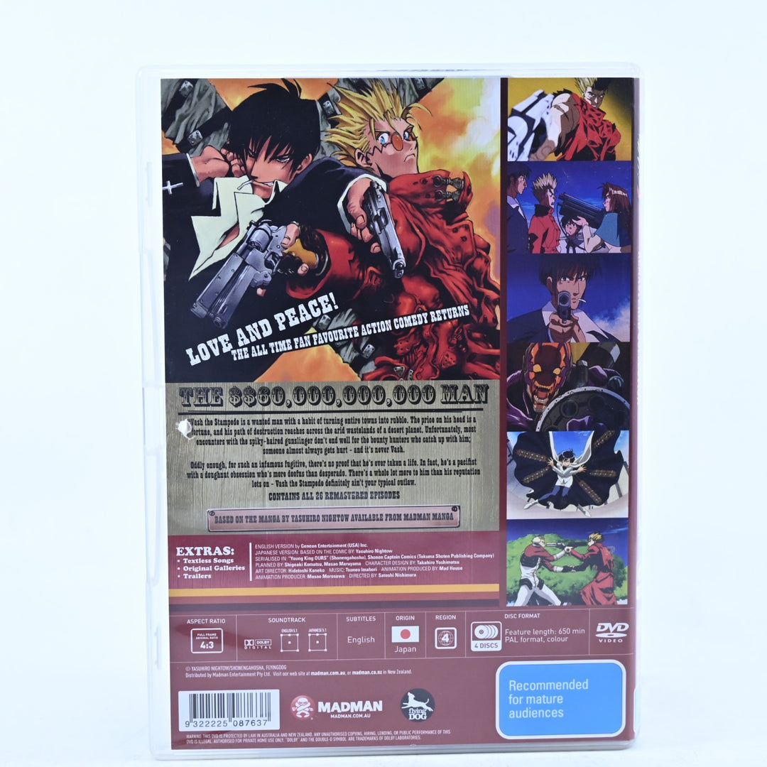 Trigun - The Remastered Collection - Region 4 - Madman - Anime DVD