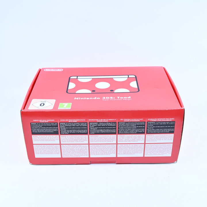 Nintendo 3DS Club Nintendo Toad Chotto Edition - Nintendo 3DS Boxed Console