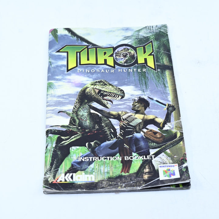 Turok: Dinosaur Hunter - N64 / Nintendo 64 Boxed Game - PAL - FREE POST!