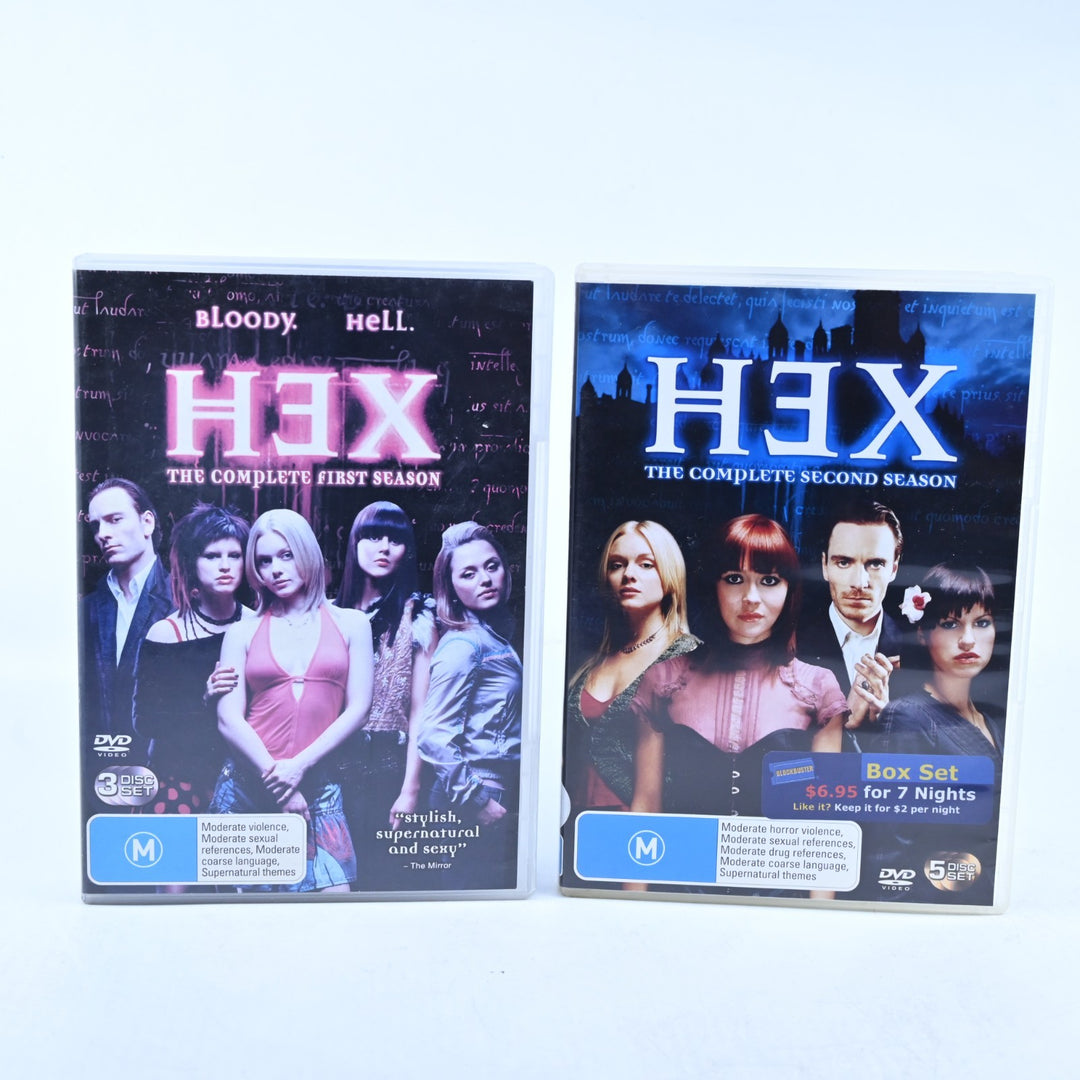 Hex - Seasons 1 & 2 - Ex-Rental - Region 4 - DVD