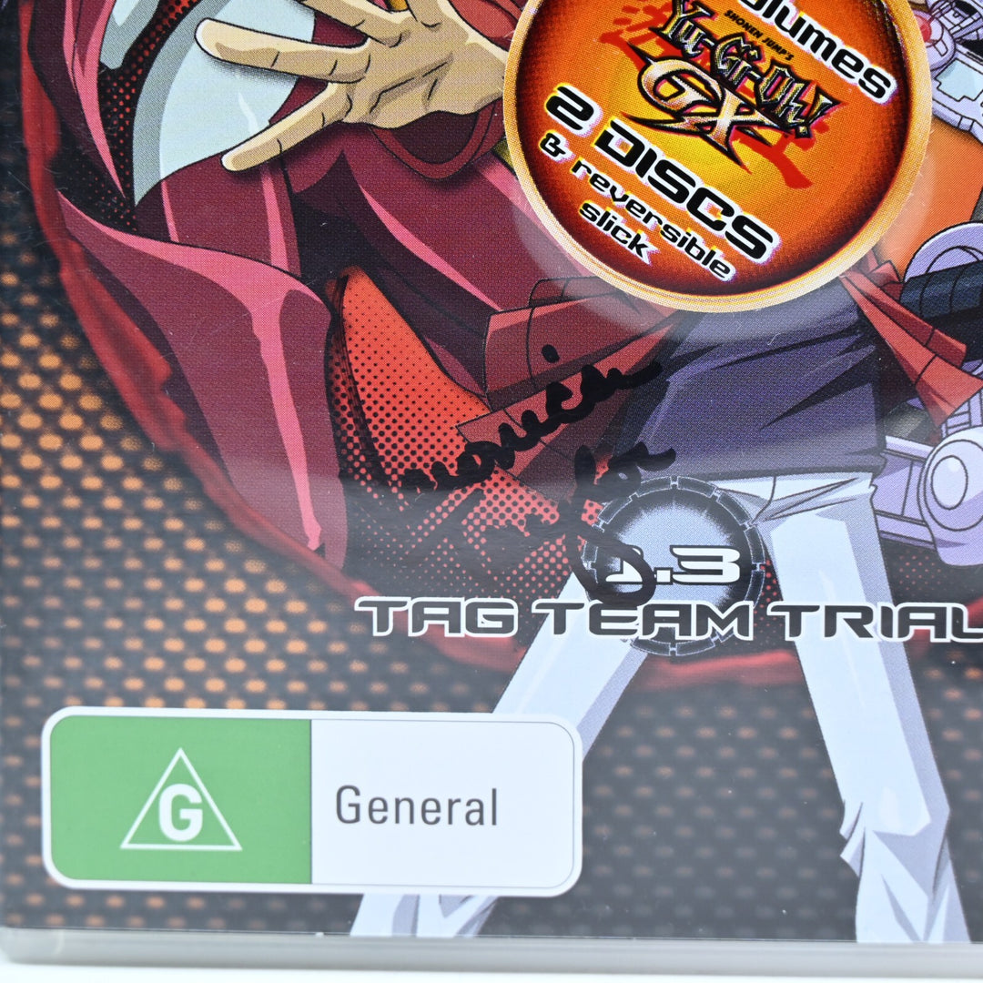 SIGNED BY VERONICA TAYLOR! YU-GI-OH! GX 1.3 - Region 4 DVD - FREE POST!