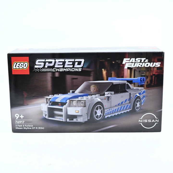 SEALED LEGO 76917 2 Fast 2 Furious Nissan Skyline GT-R (R34) Speed Champions Toy