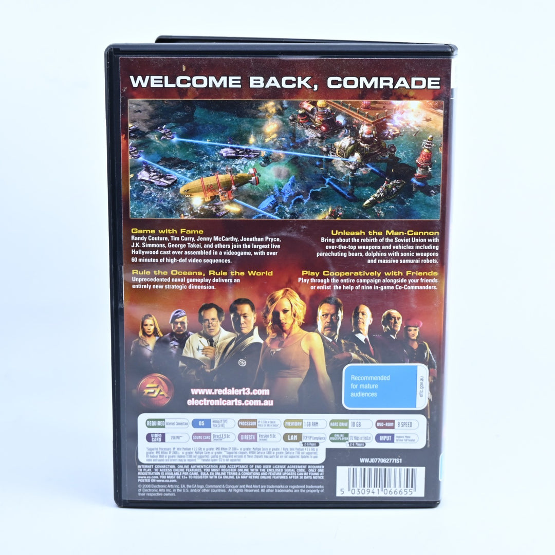 Command And Conquer: Red Alert 3 - PC Game - FREE POST