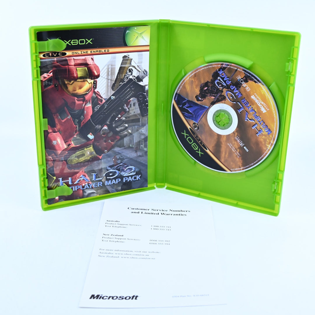 Halo 2 Multiplayer Map Pack - Original Xbox Game + Manual - PAL - MINT DISC!