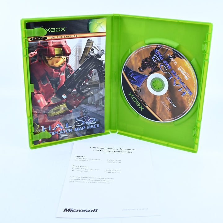 Halo 2 Multiplayer Map Pack - Original Xbox Game + Manual - PAL - MINT DISC!