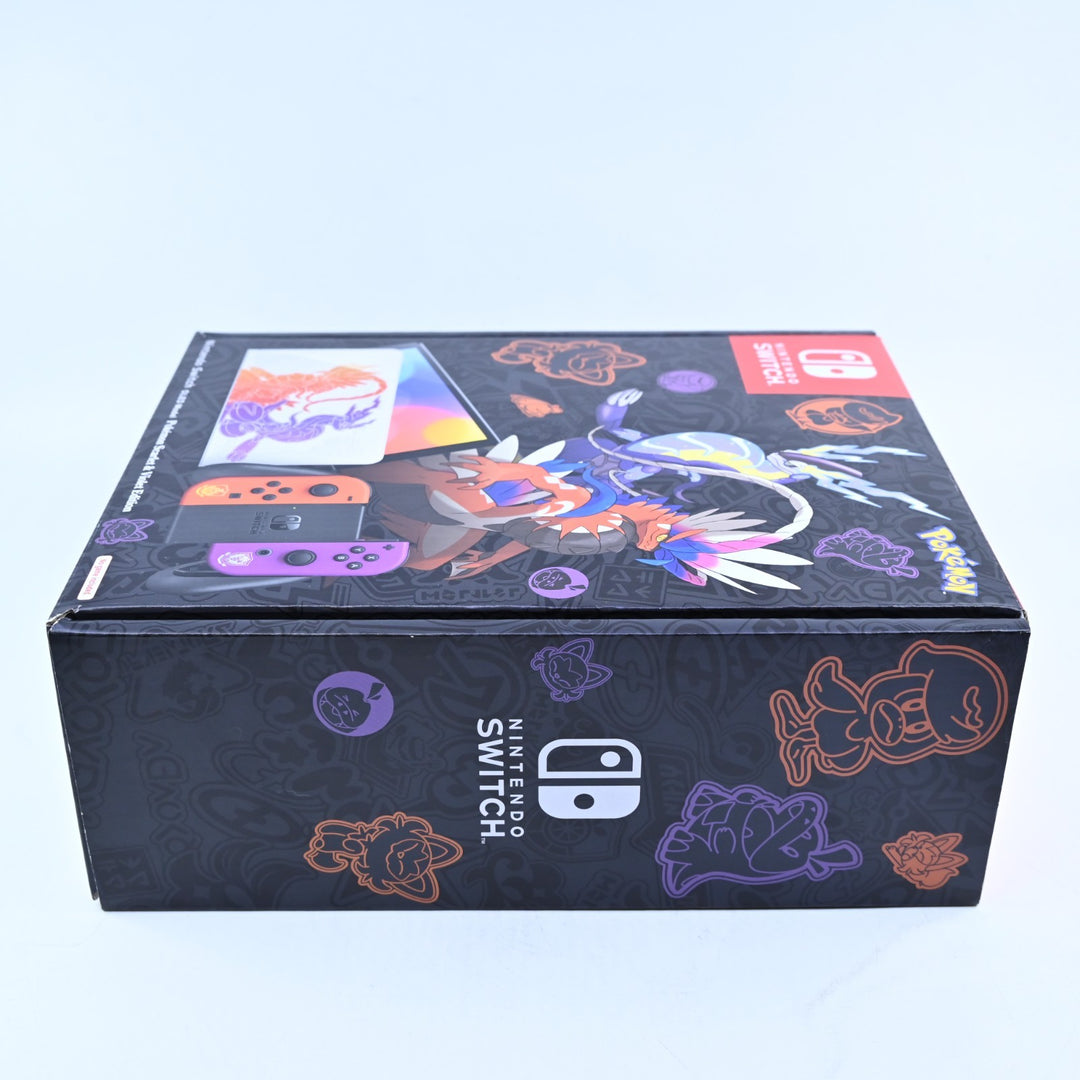 Pokemon Scarlet & Violet Edition - Nintendo Switch OLED Console - HEG-001 - PAL