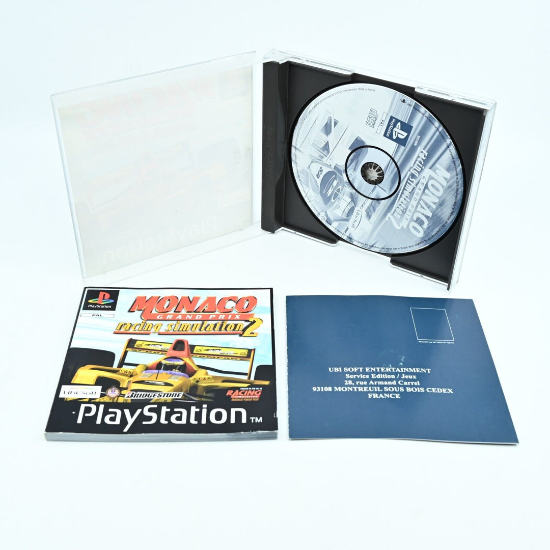 Racing Simulation Monaco Grand Prix - Sony Playstation 1 / PS1 Game - PAL