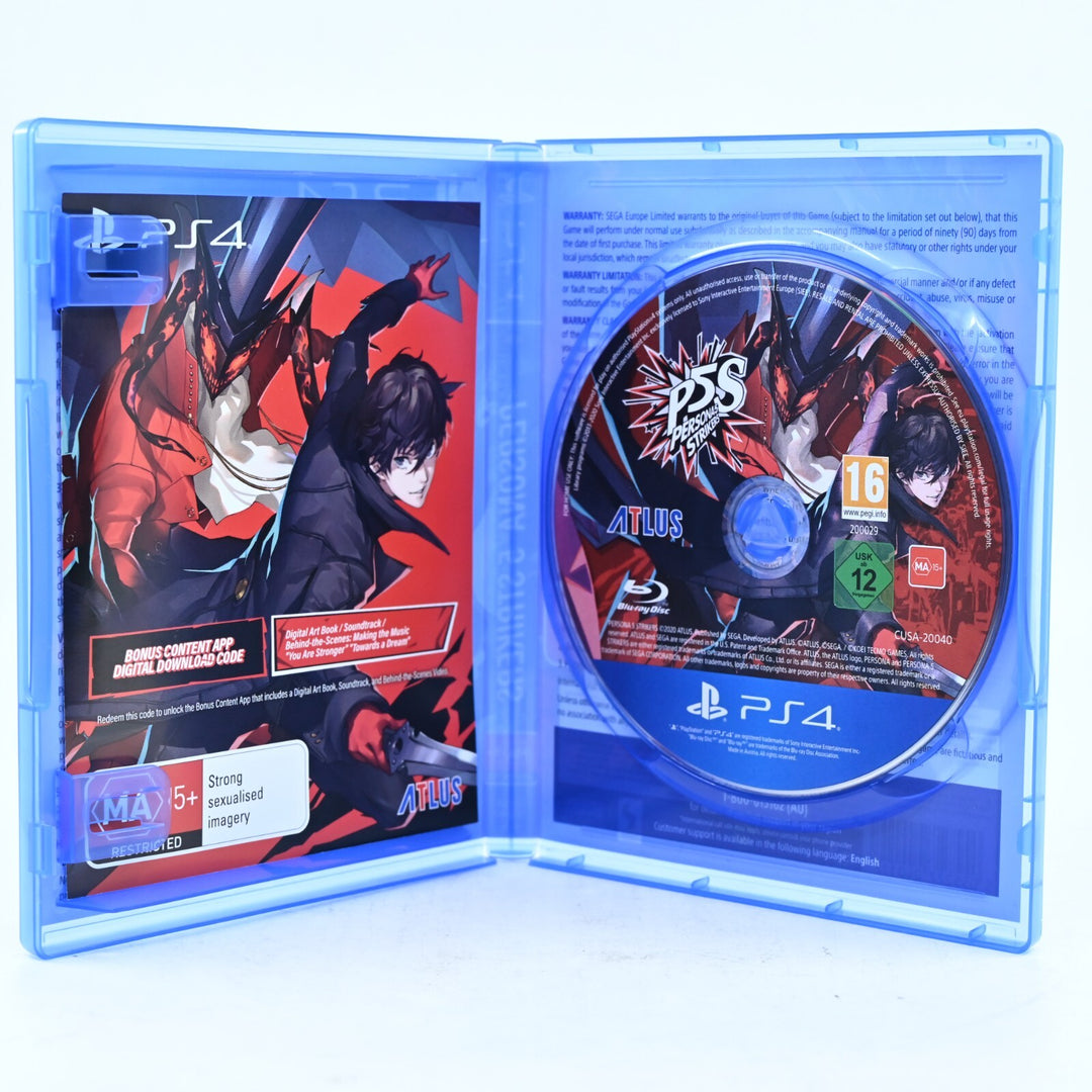Persona 5 Strikers - Sony Playstation 4 / PS4 Game - FREE POST!