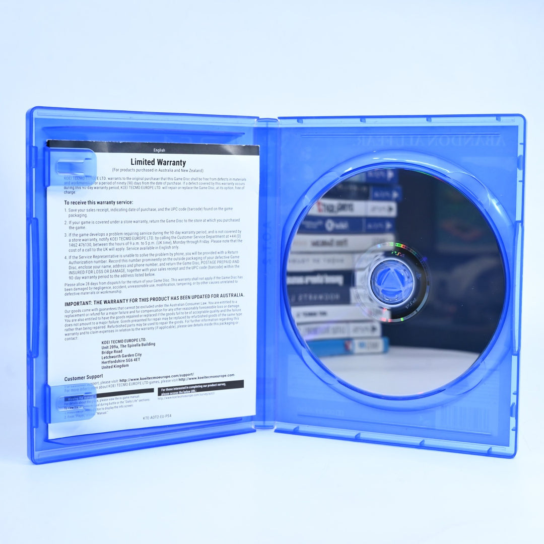 A.O.T. 2 - Sony Playstation 4 / PS4 Game - MINT DISC!