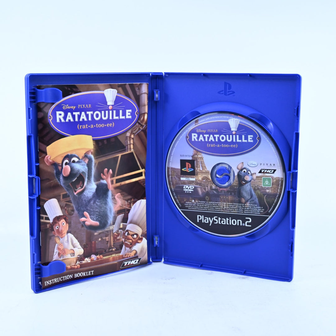 Ratatouille - Sony Playstation 2 / PS2 Game + Manual - PAL - MINT DISC!