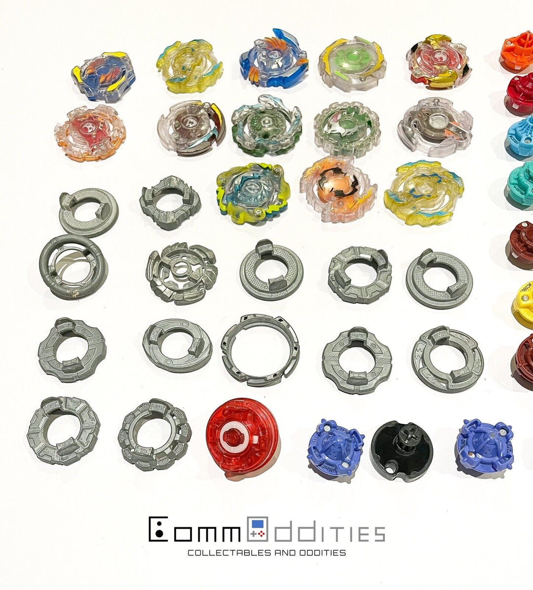 Beyblades Bulk Various Types With Launchers - Toy