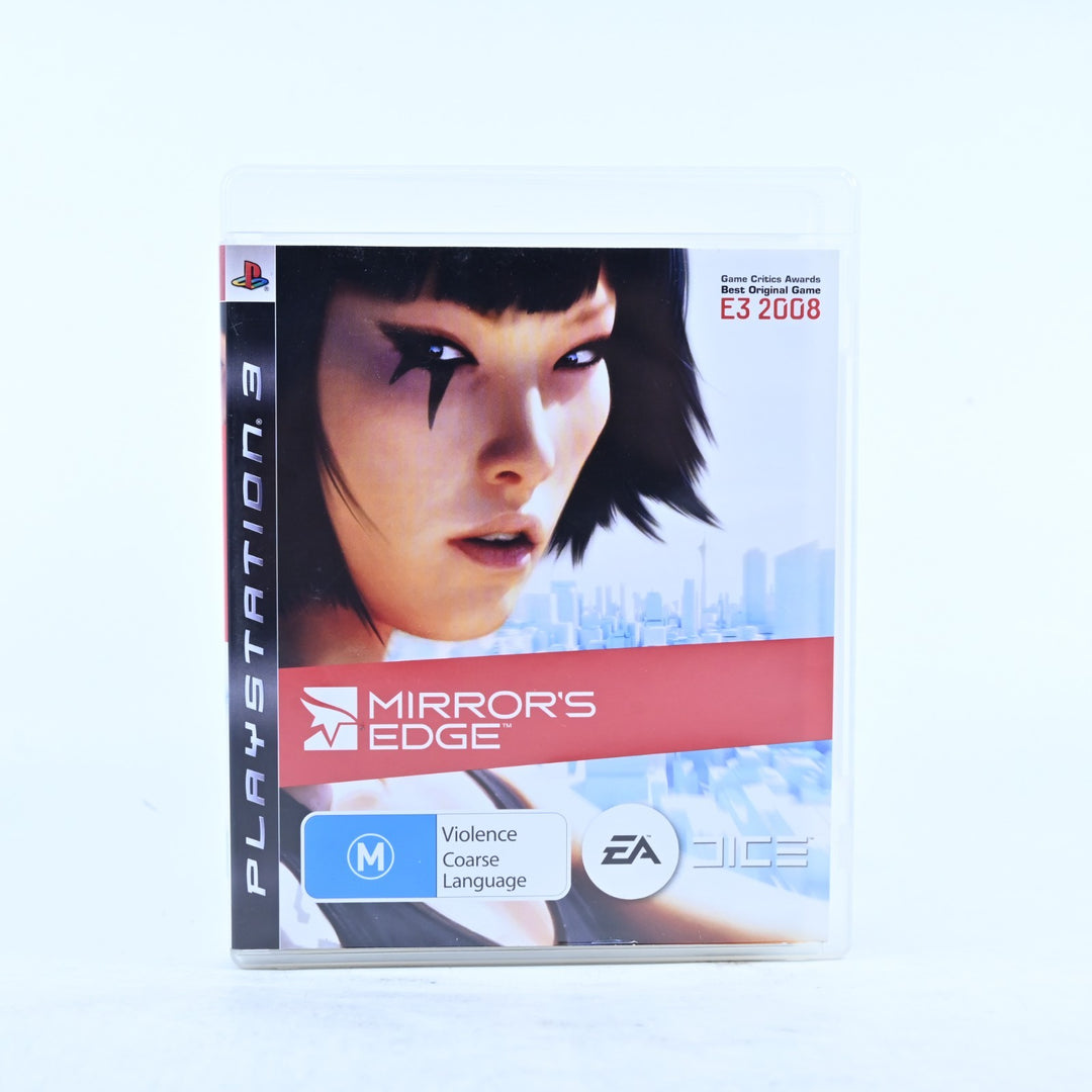 Mirror's Edge - Sony Playstation 3 / PS3 Game + Manual - MINT DISC!