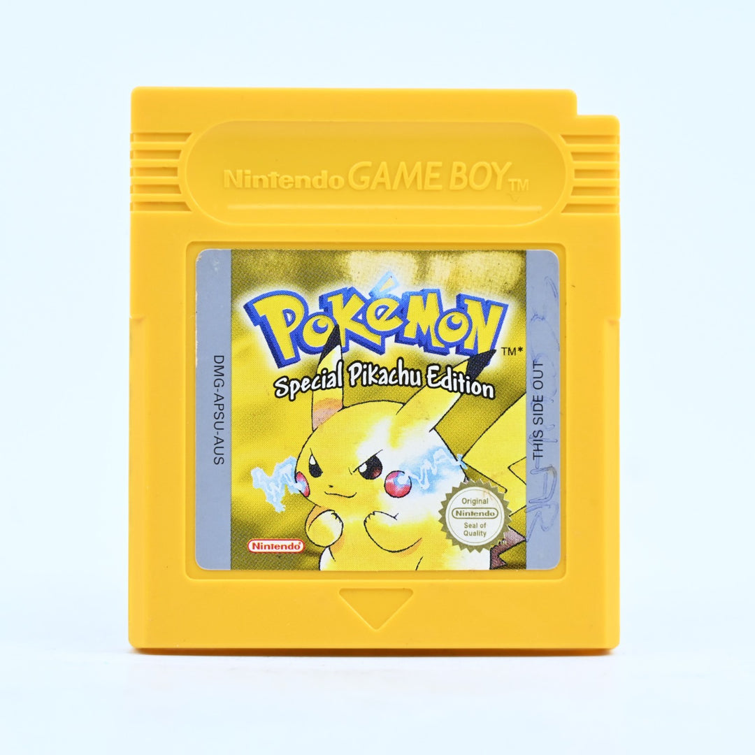 Pokemon Yellow Version - Nintendo Gameboy Game - PAL -NEW SAVE BATTERY!