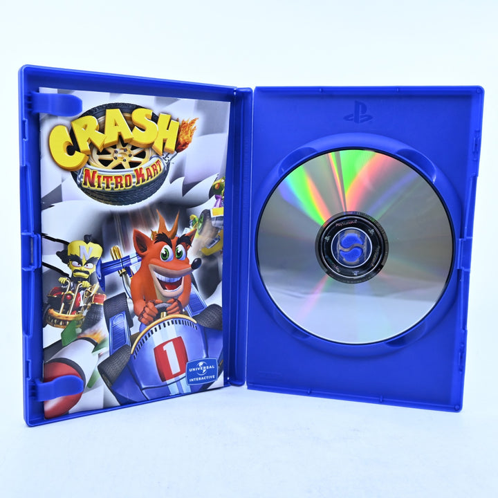 Crash Nitro Kart - Sony Playstation 2 / PS2 Game + Manual - PAL - MINT DISC!