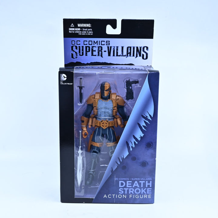 SEALED! DC Comics Super-Villains Deathstroke Action Figure - Toy