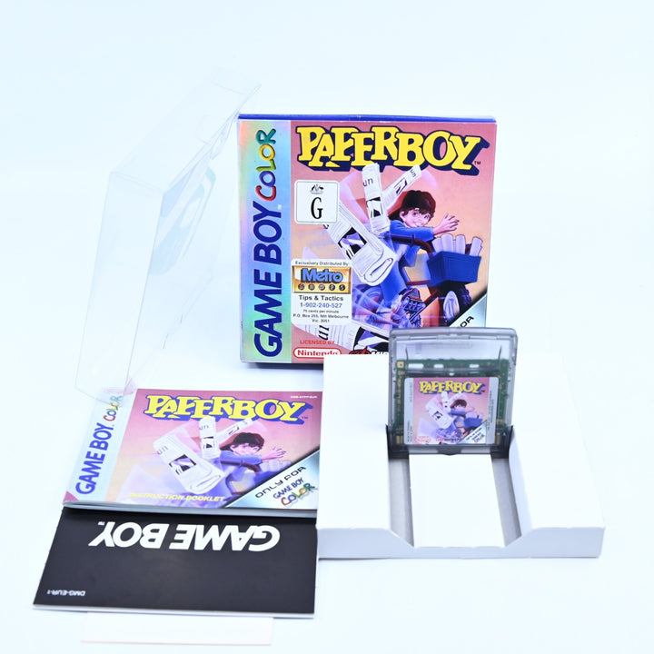 Paperboy - Nintendo Gameboy Color Boxed Game - PAL - FREE POST!