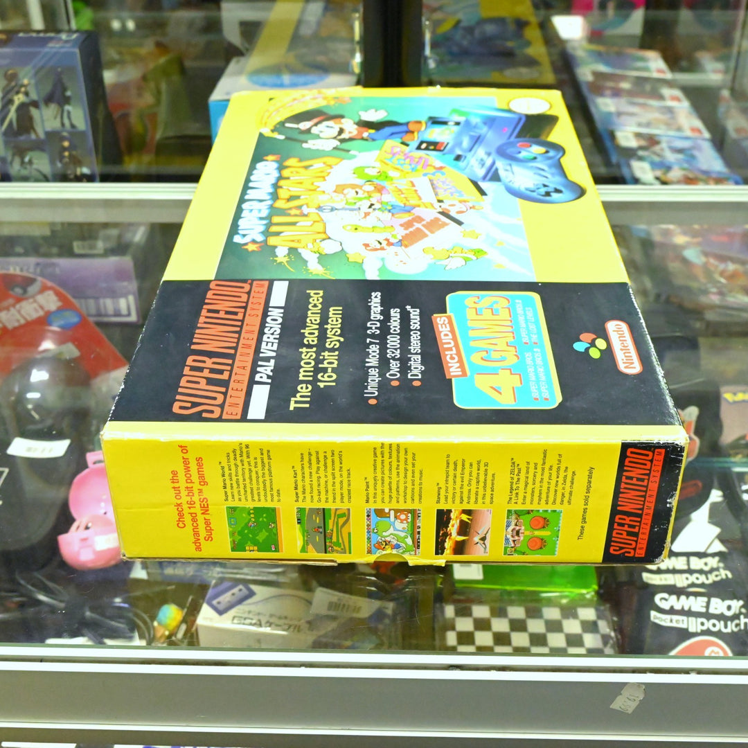 Super Mario All Stars Edition - Super Nintendo / SNES Boxed Console - PAL