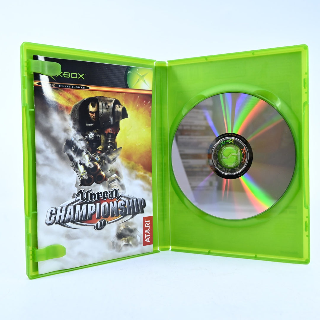 Unreal Championship - Original Xbox Game + Manual - PAL - MINT DISC!