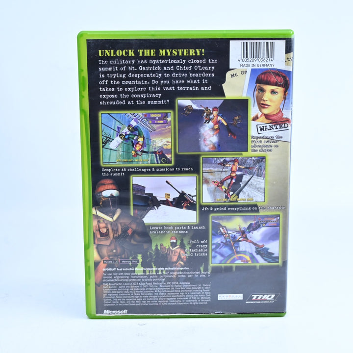 Dark Summit - Original Xbox Game + Manual - PAL - MINT DISC!