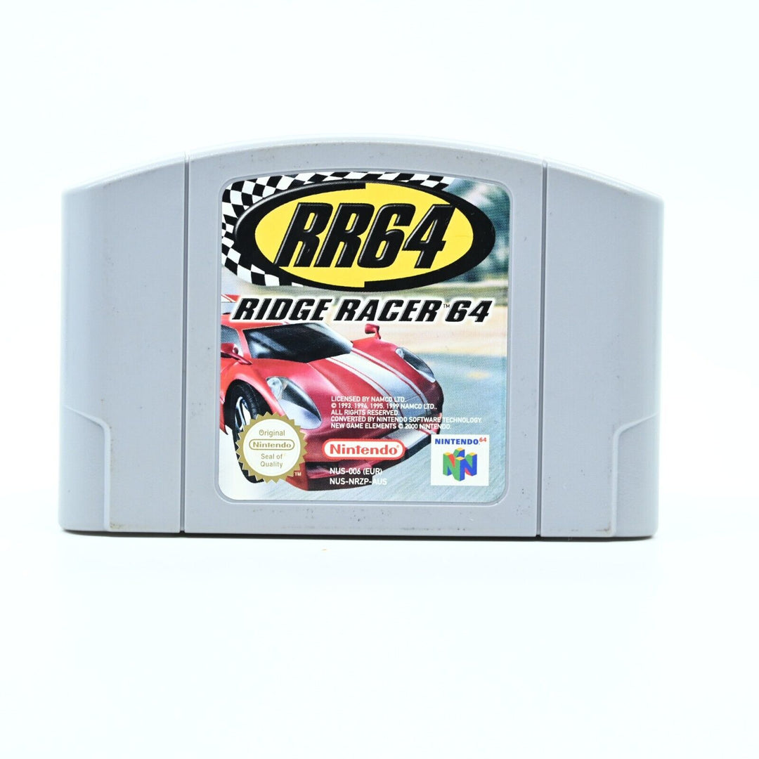 Ridge Racer 64 - N64 / Nintendo 64 Boxed Game - PAL - FREE POST!