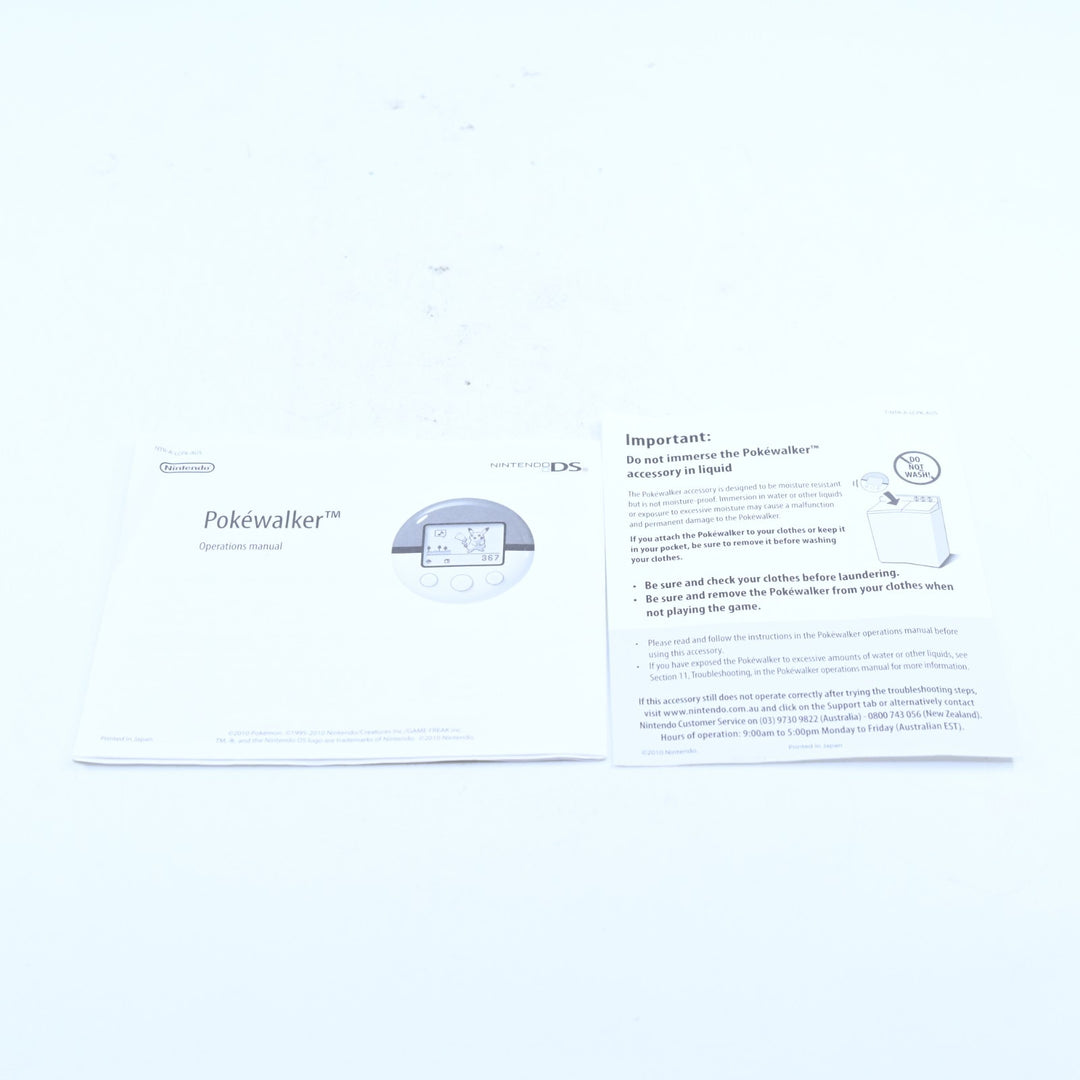 Pokemon SoulSilver - Nintendo DS Game Boxed + PokeWalker - No Manual Soul Silver