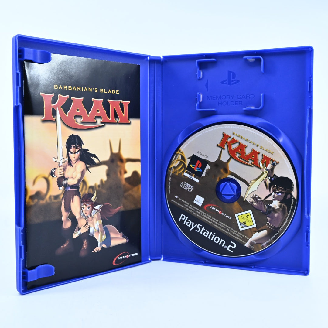 Kaan - Barbarian's Blade - Sony Playstation 2 / PS2 Game + Manual - PAL