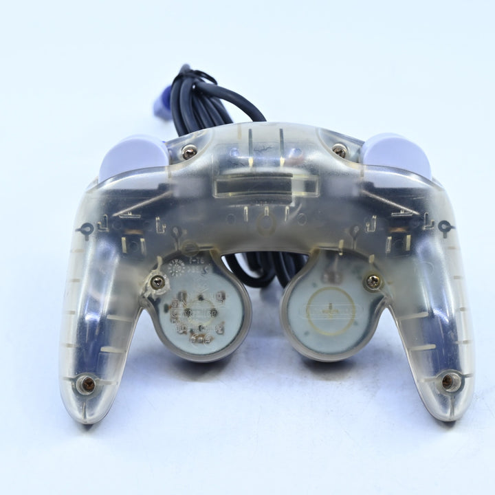 Official Indigo Purple / Clear Gamecube Controller - Nintendo Gamecube Accessory
