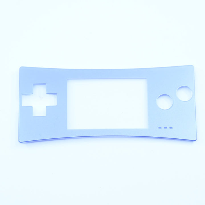 Official Pearl Blue Faceplate - Nintendo Gameboy Micro Accessory - PAL