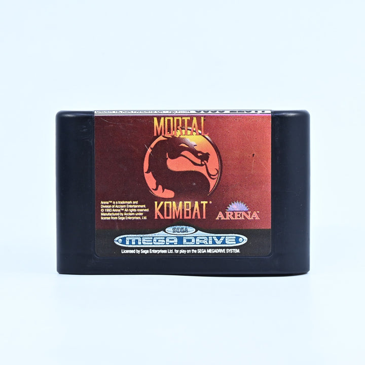 Mortal Kombat - Sega Mega Drive Game - Cartridge Only - PAL - FREE POST!