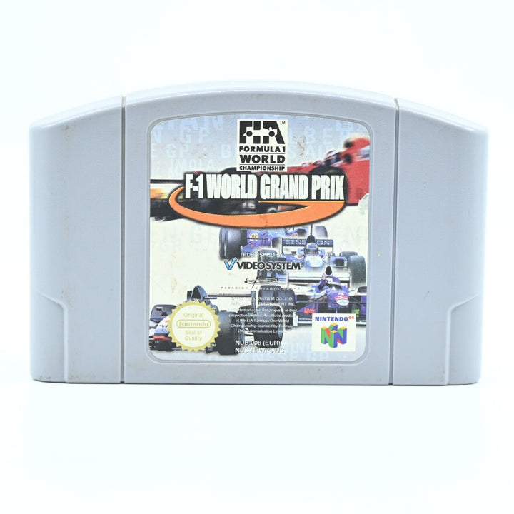 F-1 World Grand Prix - N64 / Nintendo 64 Game - PAL - FREE POST!