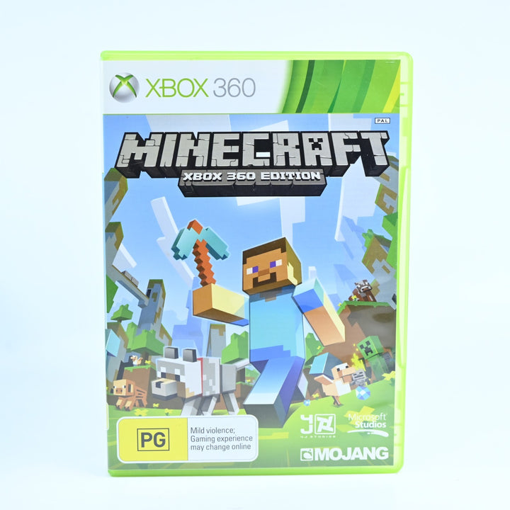 Minecraft - Xbox 360 Game - PAL - MINT DISC!