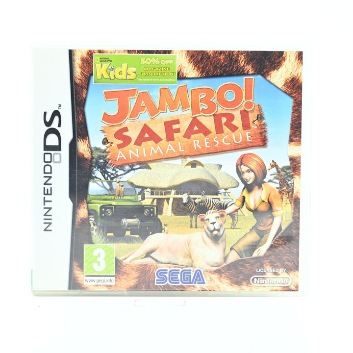 Jambo! Safari Animal Rescue - Nintendo DS Game - PAL - FREE POST!