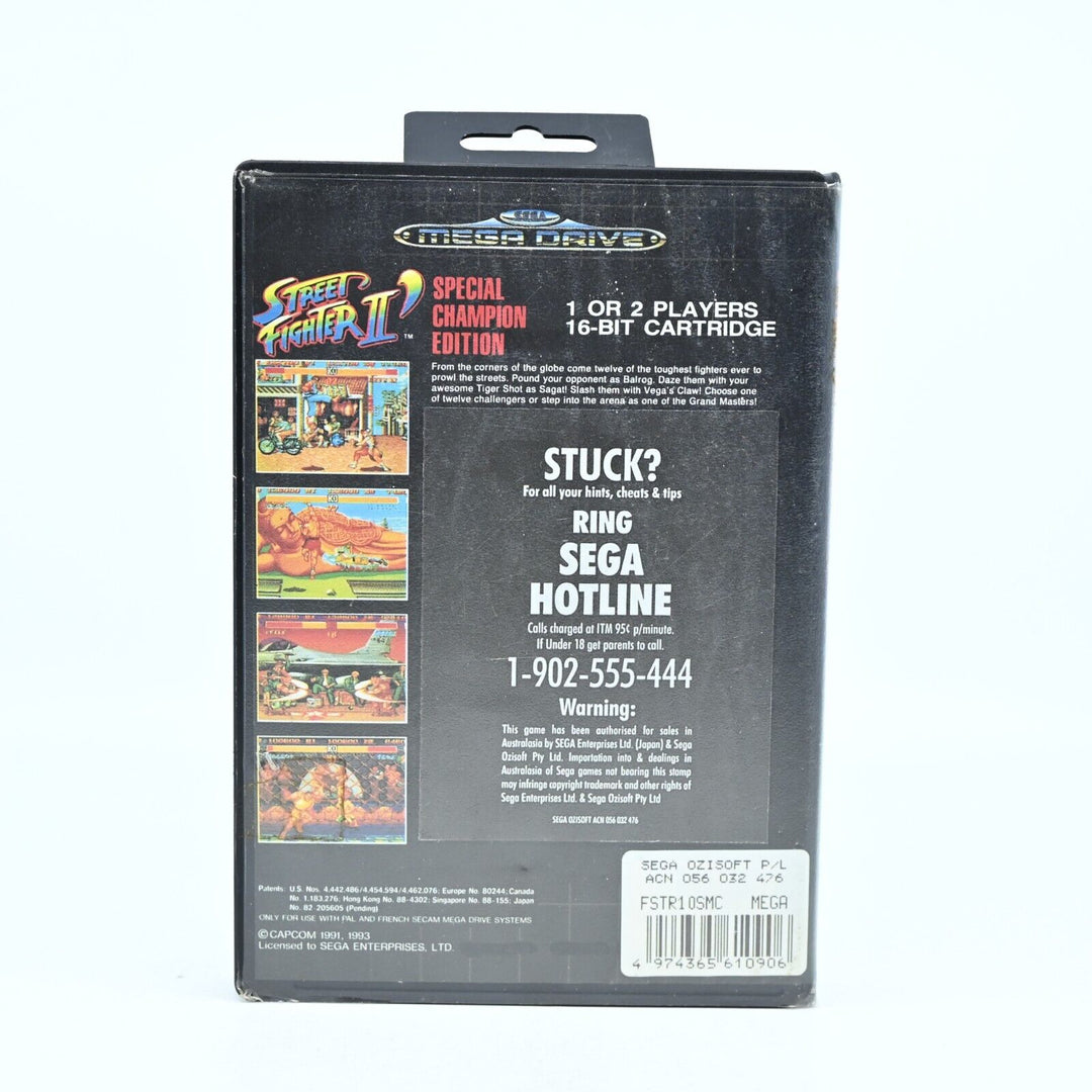 Street Fighter II 2 - Special Champion Edition - Sega Mega Drive Game -No Manual