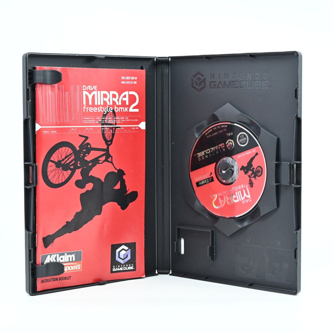 Dave Mirra Freestyle BMX 2 - Nintendo Gamecube Game + Manual - PAL - FREE POST!